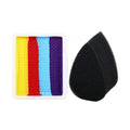 Neon Rainbow Water-Based Face & Body Paint Split Cakes - 10g Set