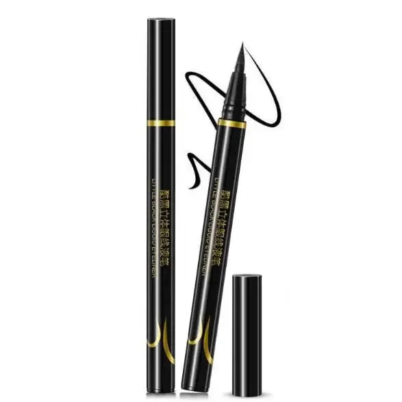 Long Lasting Waterproof Liquid Eyeliner Pen - Black, Quick-Drying Makeup Tool