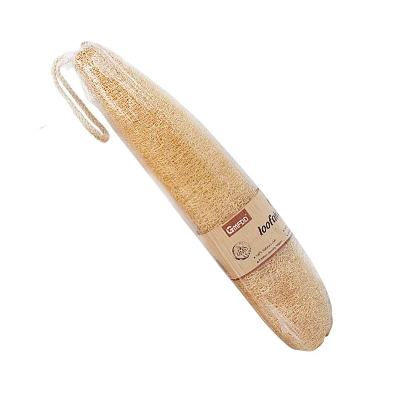 Natural Organic Loofah Sponge - Exfoliating Shower Body Scrubber 30-40cm