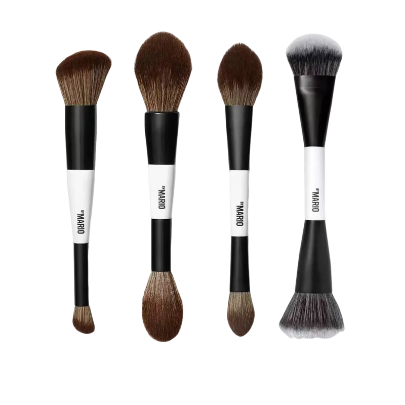 All Types Makeup Brush Set for Highlight Blush and Ambient Glow - Soft Fiber Cosmetic Brushes