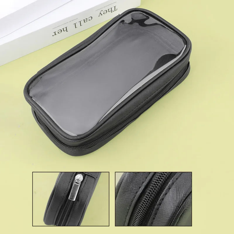 12 Pieces Makeup Brush Set with Portable Bag - Travel Friendly, Round Head, Powder Application