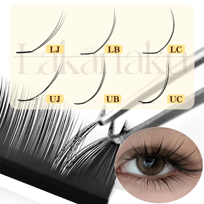 Pre-Bundled Spike Lash Extensions - Blooming Flowering Eyelash Set All Sizes