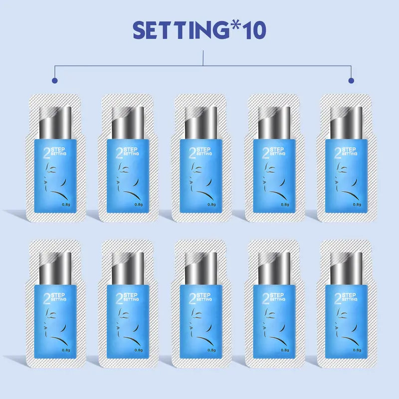 Lash Lift Kit with Perm Lotion and Serums - 10/20/30 Pcs Eyelash Perming Set