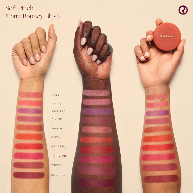 Matte Blush Cream-to-Powder Cheek Makeup with Natural Finish - All Colors