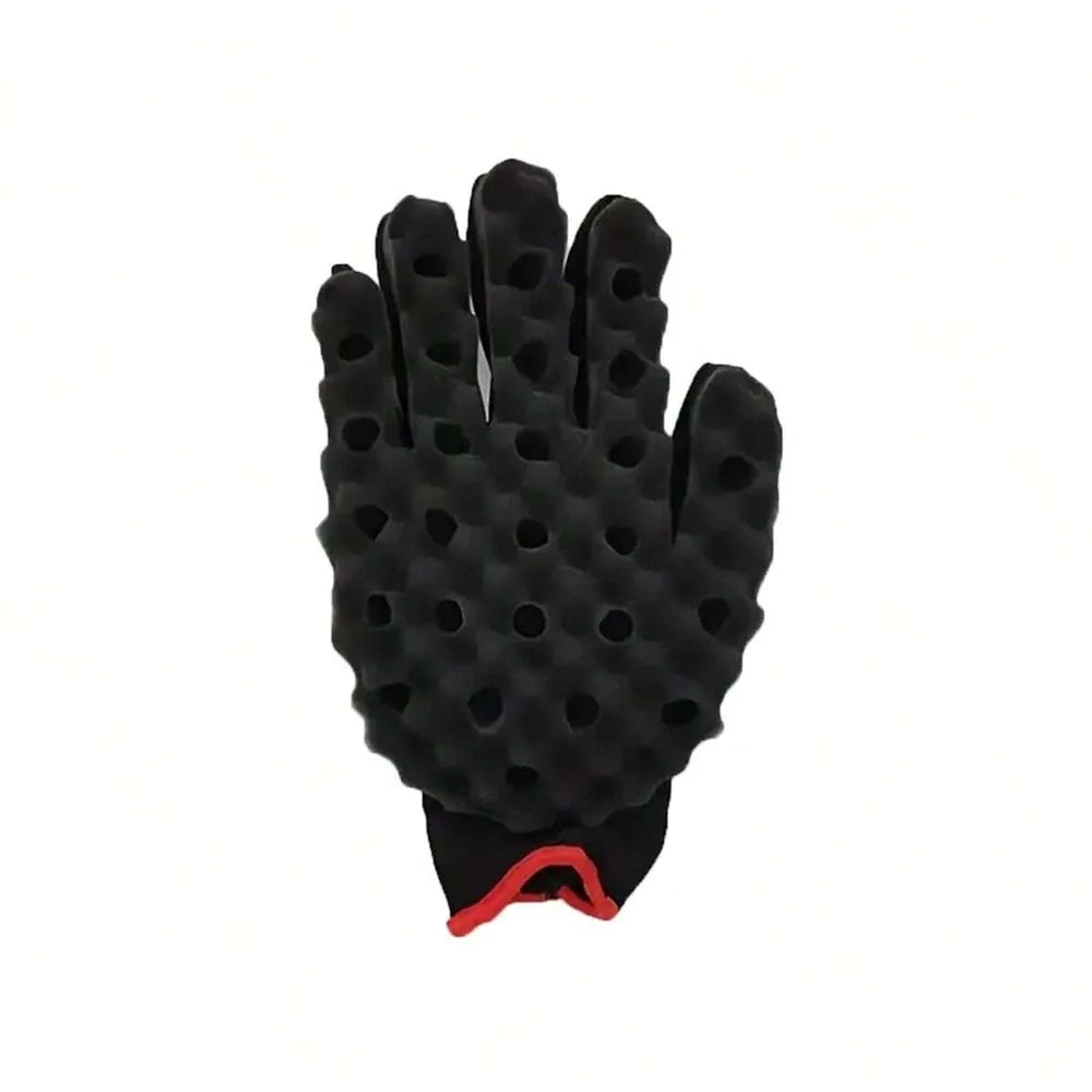 Professional Hair Styling Sponge Gloves for Curly Hair - Hairbrush Tool