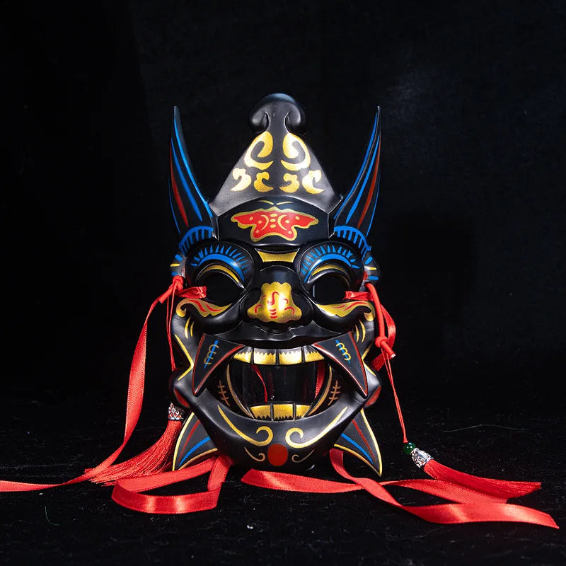 Hand Painted Theater Mask Full Face Prop Cosplay Costume Accessory