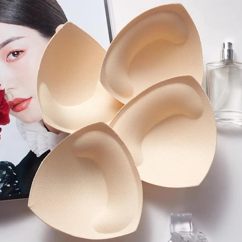 Triangle Push Up Bra Pads Set - Invisible Breast Enhancers 100PCS Women