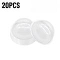 Plastic Hemisphere Cover Set for DIY Candy and Party Gift Packaging - Multiple Colors