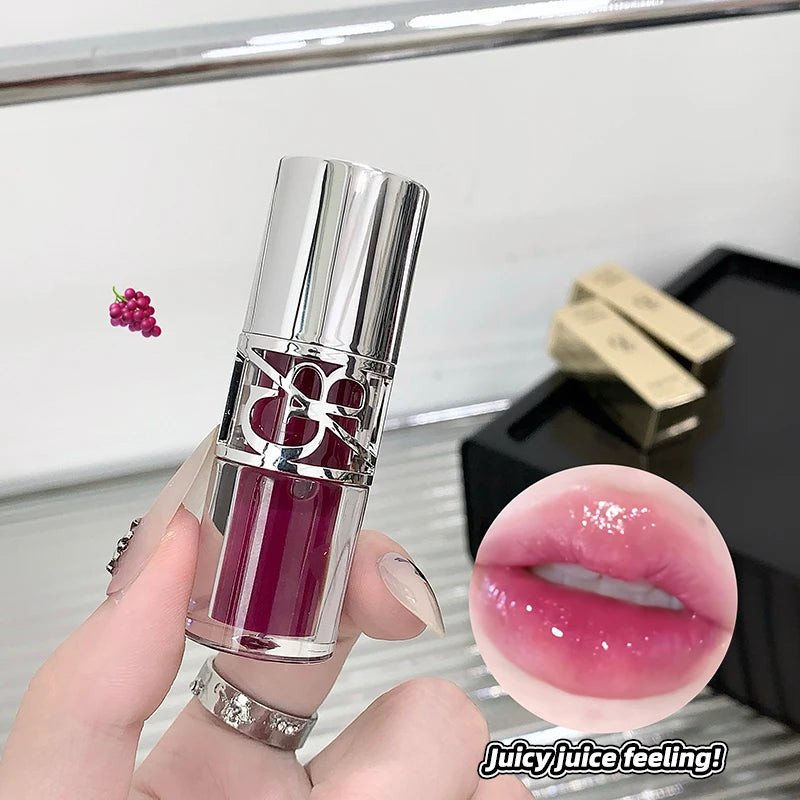 Shimmer Lip Gloss - Hydrating Plumping Lip Oil with Glitter