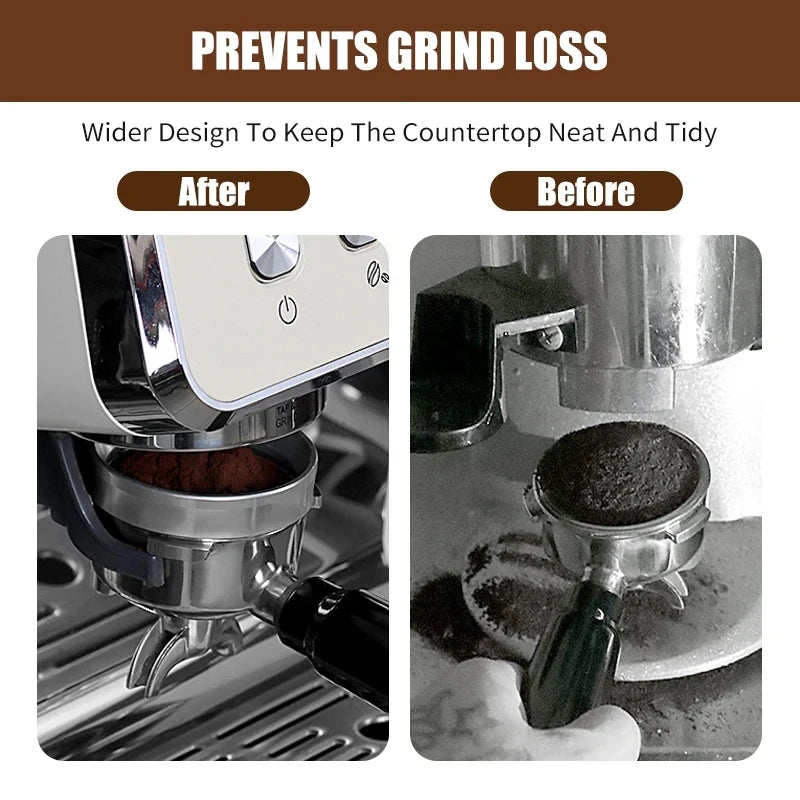 Coffee Dosing Ring 51mm 53mm 58mm Espresso Funnel Magnetic Barista Tool Accessories