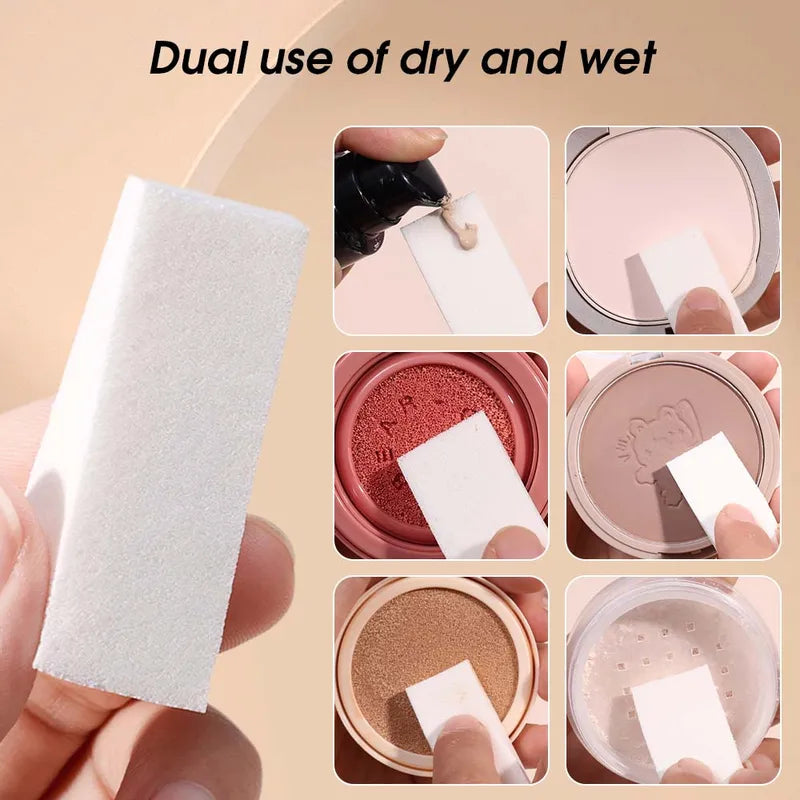 Makeup Sponge Set - Latex Triangular Face Foundation & Concealer Puffs