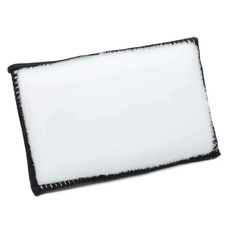 Microfiber Car Scrubbing Sponge for Interior & Exterior Cleaning - 12.5x7.5cm