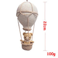 Handmade Crochet Hot Air Balloon Wall Hanging Nursery Decor Boho Room Gift