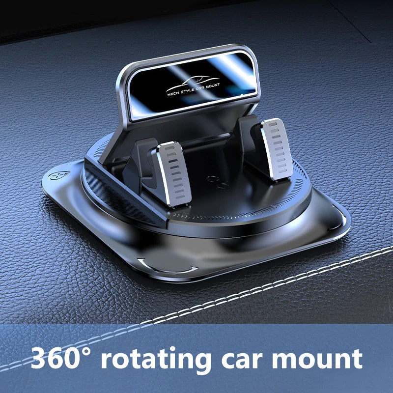 Universal Car Phone Holder GPS Stand Dashboard Mount Anti-Slip Black