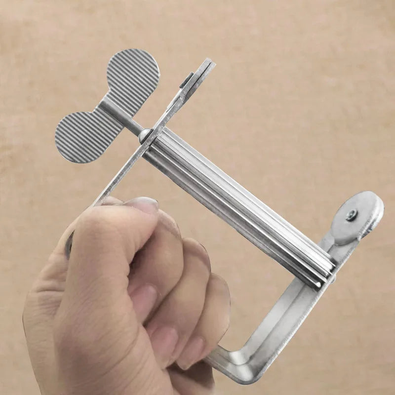 Metal Toothpaste Squeezer Tube Wringer for Paint, Hair, and Cosmetic Tubes