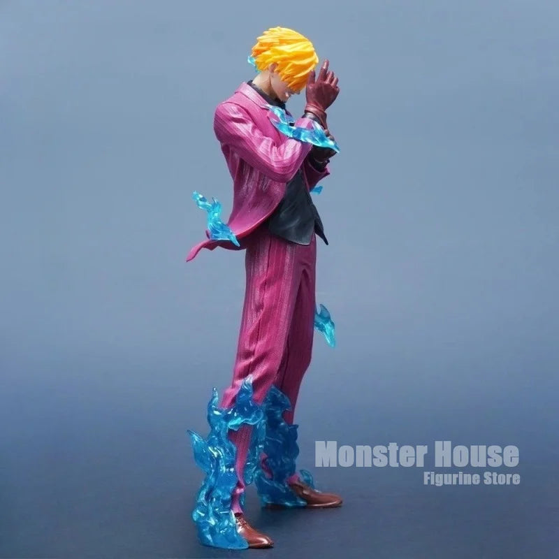 24cm Anime ONE PIECE Sanji PVC Action Figure - Diable Jambe Collectible Statue