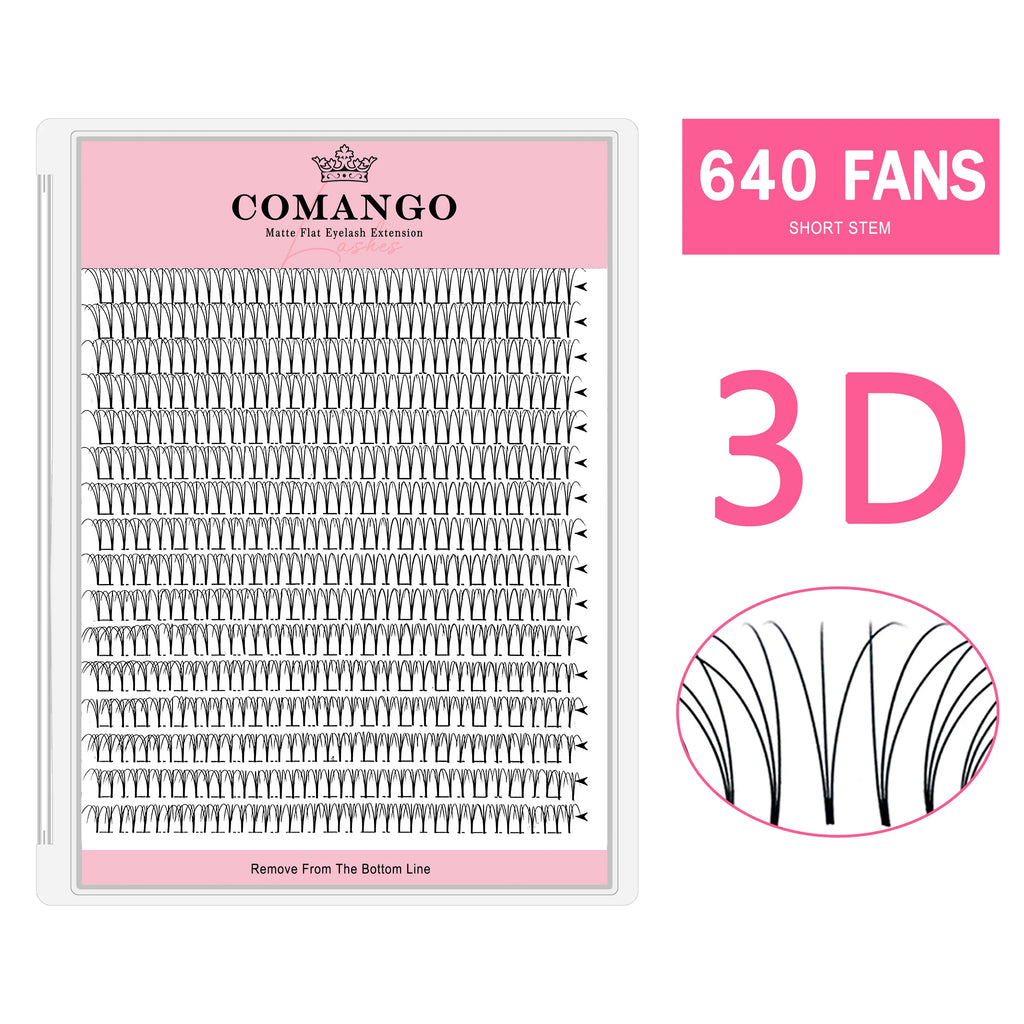 Eyelash Extension Premade Lash Fans - Russian Volume 3D/4D/5D/6D/8D/10D