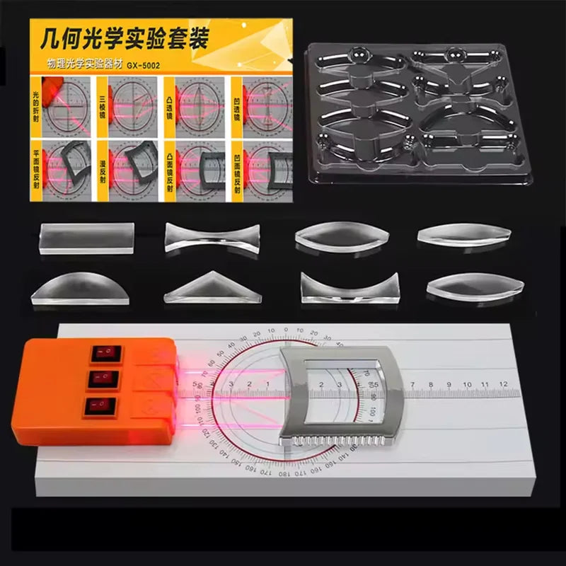 Educational Optical Lens Experiment Set for Physics Learning Kids Science Gift