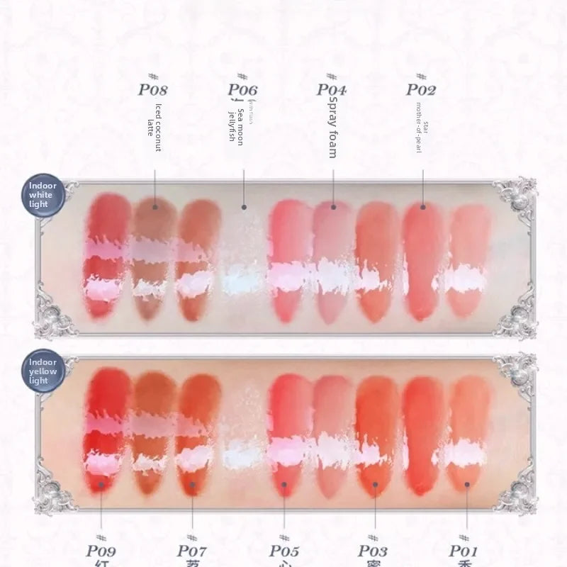Moisturizing Lip Gloss Collection - Long-Lasting, Glossy Lip Shine with Pearl and Honey Benefits