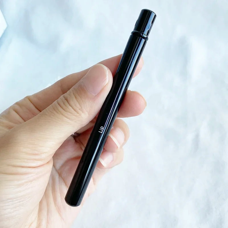 Retractable Lip Brush for Precise Lipstick & Gloss Application Travel Makeup Tool