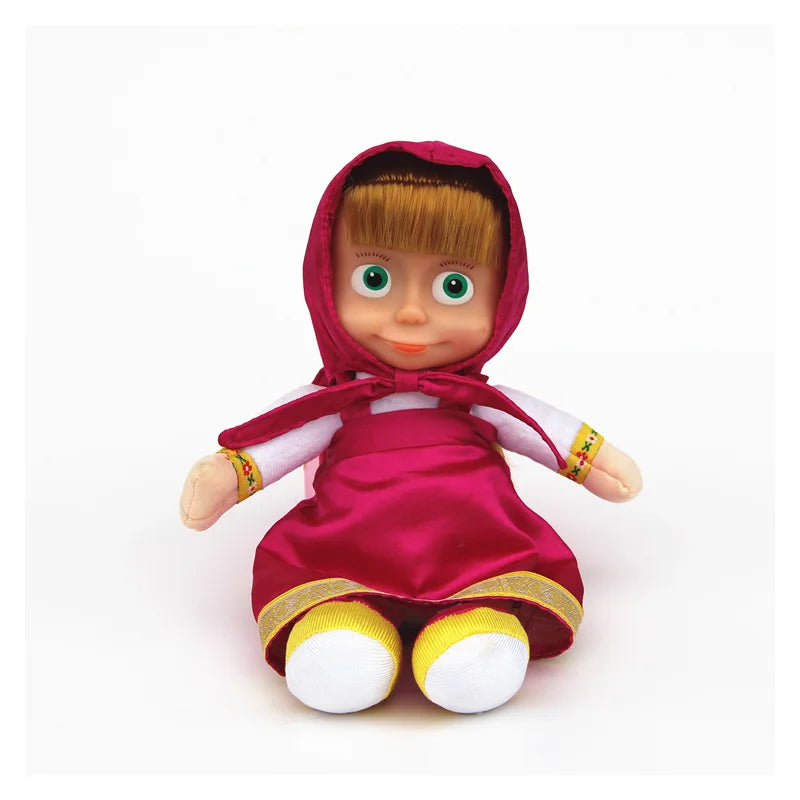 Children's Plush Doll with Music Toy - Cartoon Anime Early Education Toy