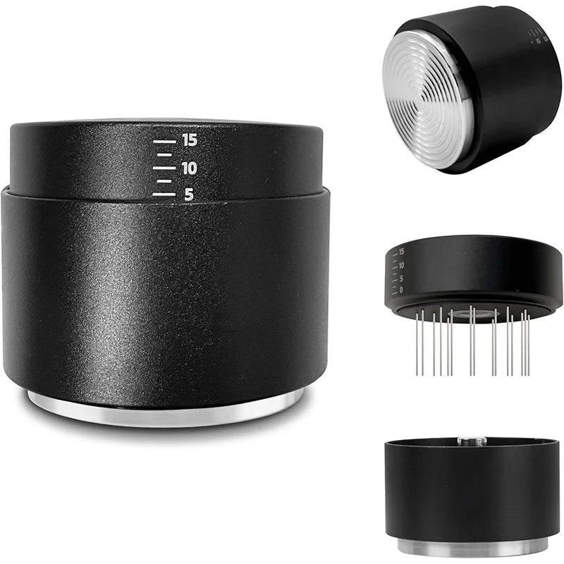 2-in-1 Coffee Tamper & Espresso WDT Tool Set - Professional Barista Accessories Kit