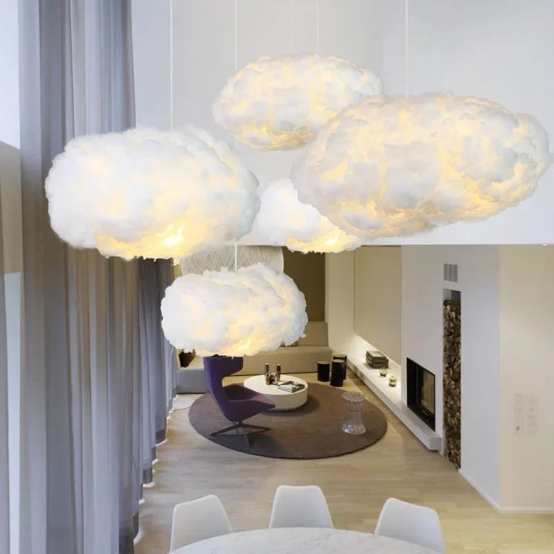 Modern Pendant Lamp LED Hanging Light Fixture for Living Room Bedroom Indoor Decoration