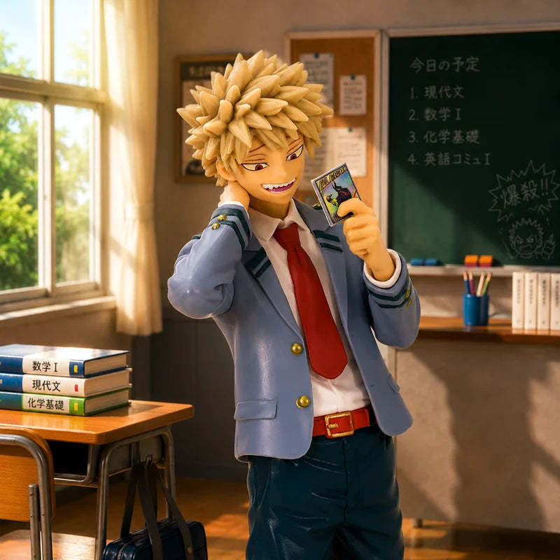 Anime Figure Katsuki Bakugo Collectible Statue Gift for Fans