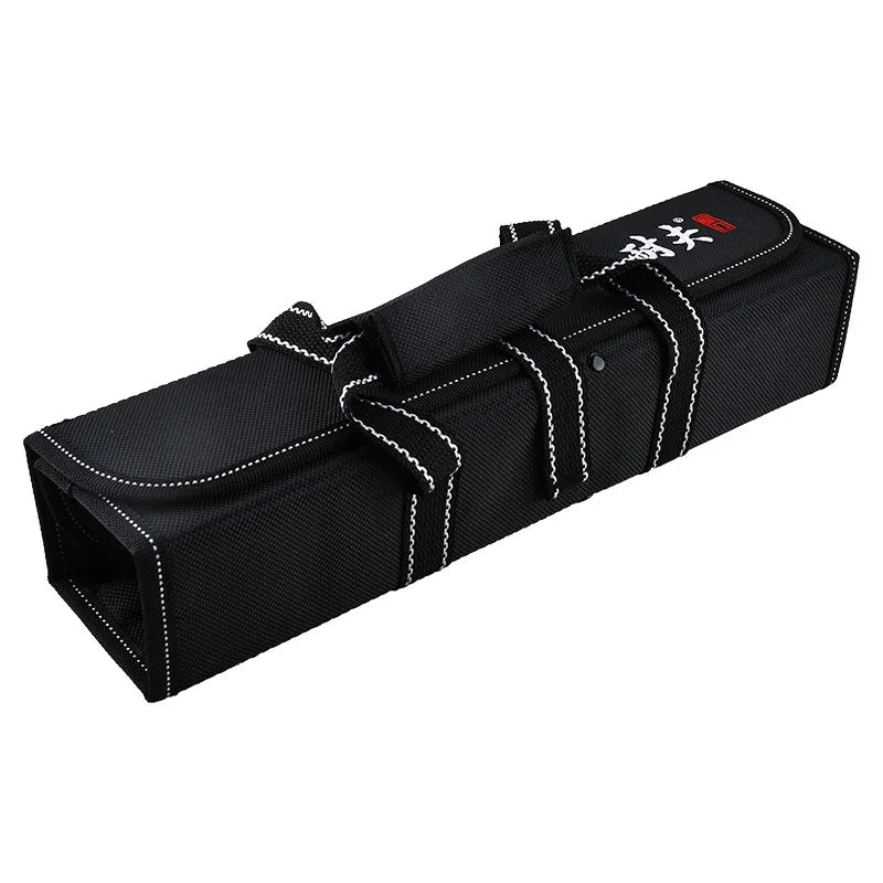 Portable Chef Knife Storage Bag Oxford Fabric Roll Case for Kitchen & Camping