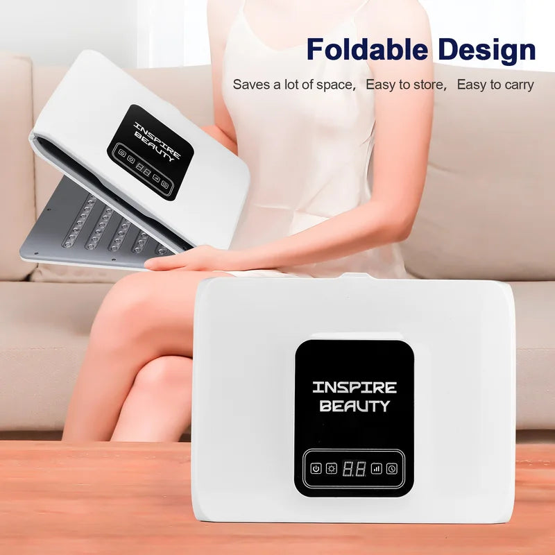 7-Color LED Photon Skin Rejuvenation Machine Foldable Face and Body Light Therapy Device