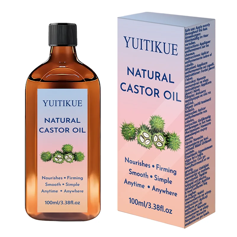 100ml Natural Castor Oil - Nourishing, Firming, Multipurpose Skin & Hair Oil