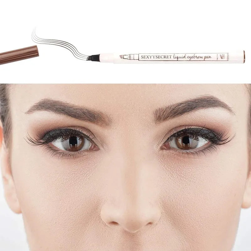 Professional Eyebrow Kit with Precision Pencil and Shaping Razor - Multiple Colors