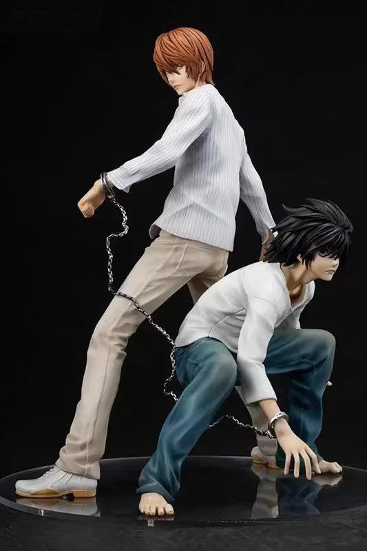 20cm Anime Action Figure - Death Note Yagami Light & L Lawliet Collectible Toy