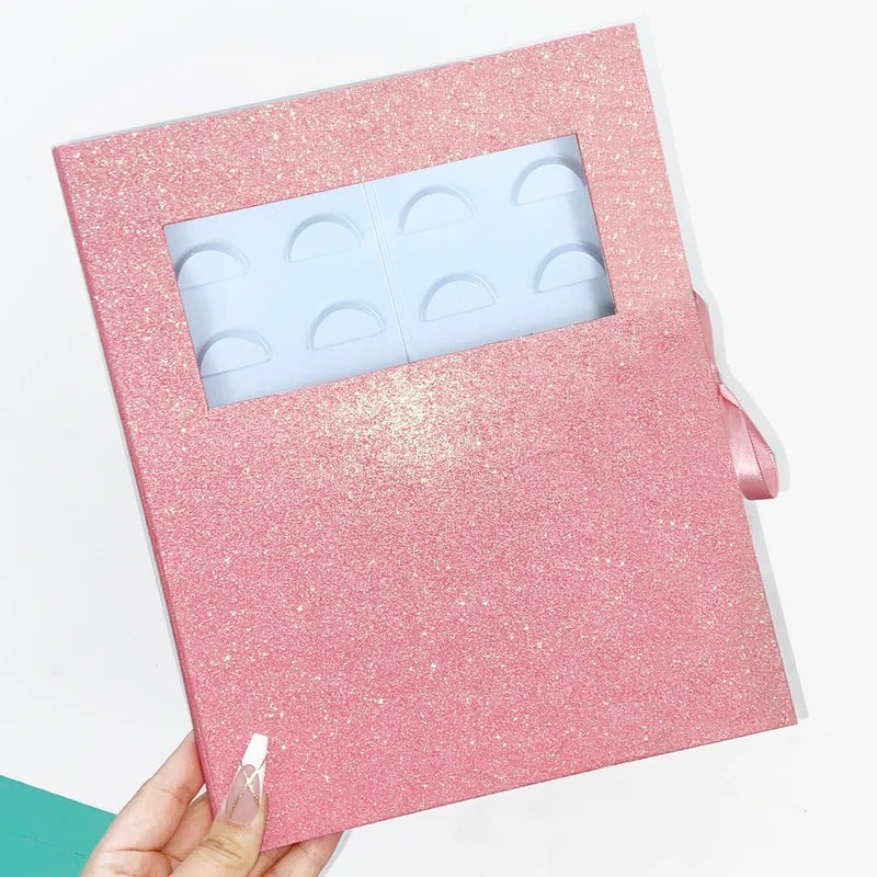 16Pairs Eyelash Packaging Box Bulk Wholesale Lash Book Display Cases
