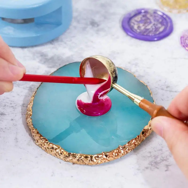 Silicone Wax Seal Scraper & Stirring Spoon - DIY Candle & Seal Making Tool
