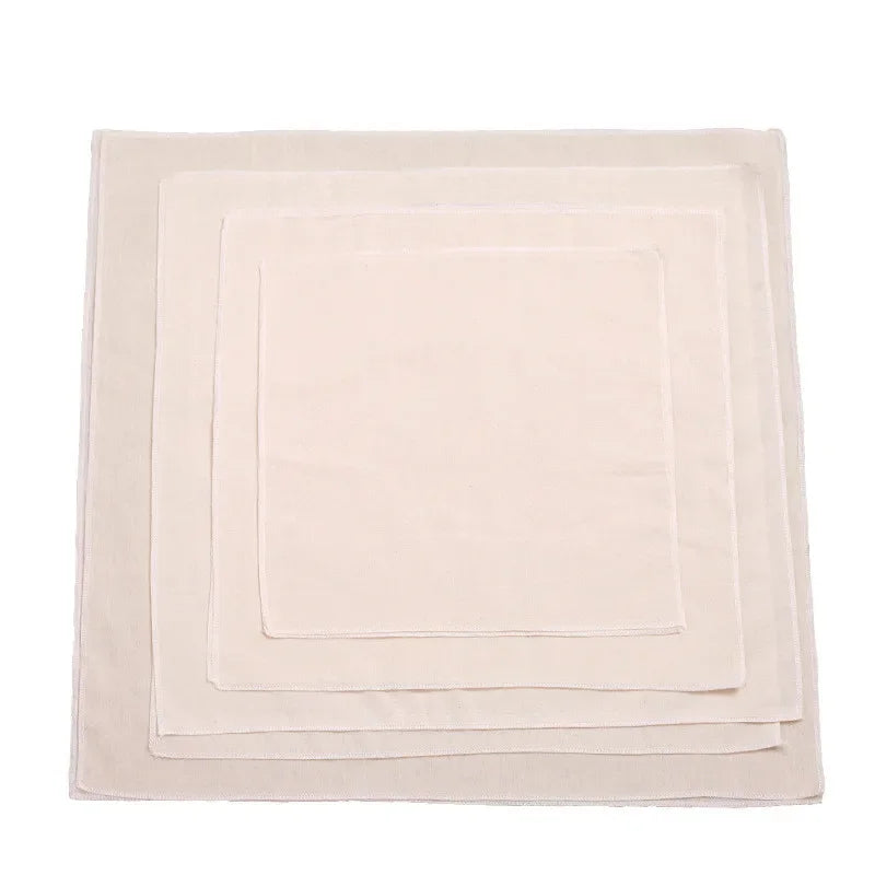 Reusable Cheese Cloth Strainer for Cooking and Baking - Hemmed Muslin Cloth