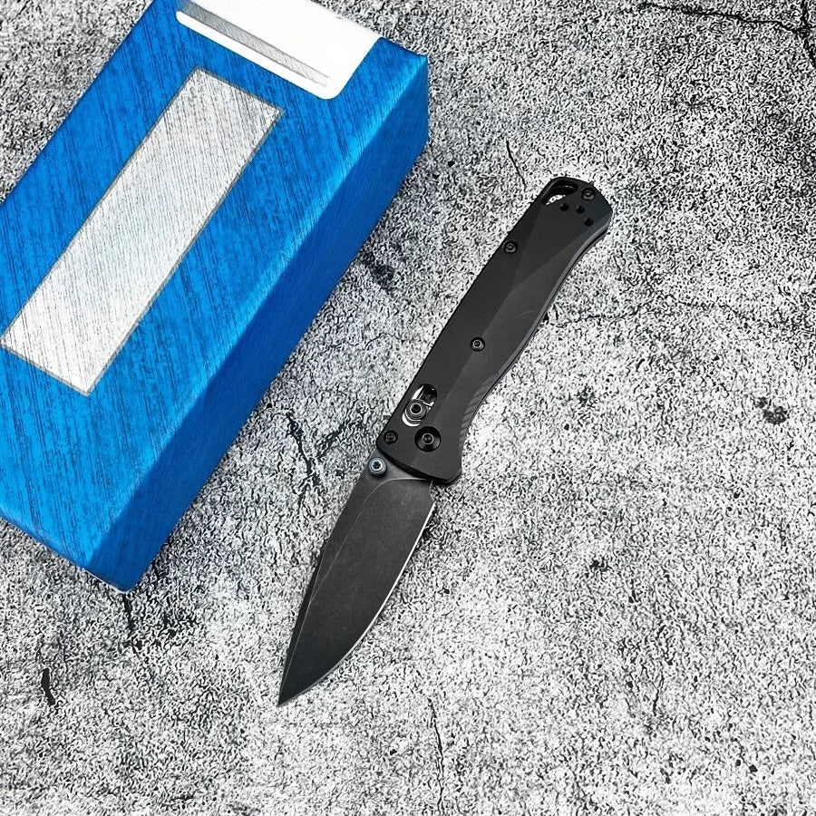 Mini Folding Knife with D2 Blade and Aluminum Handle - Multi-Color Outdoor Camping and Home Use
