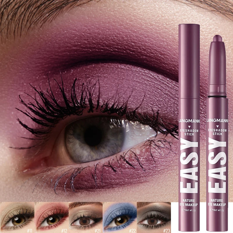 Metallic Eyeshadow Stick Pencil Glitter Highlighter & Eye Makeup - Assorted Colors