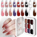 Gradient Painting Gel Nail Polish Kit for DIY Nail Art - Quick-Dry & Long-Lasting