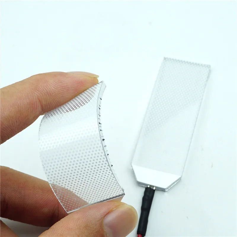 Flexible 27.5x69.5mm LED Light Eyes Kit for Halloween Mask Cosplay - Multiple Colors