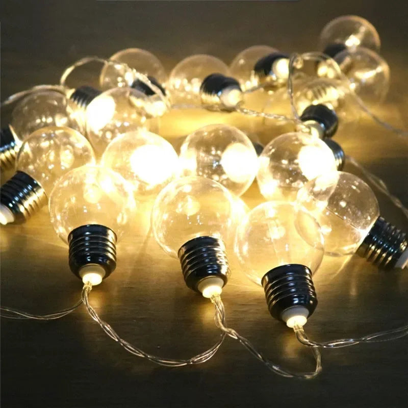 Outdoor Waterproof LED Fairy String Lights Battery or USB Powered for Garden & Party Decor