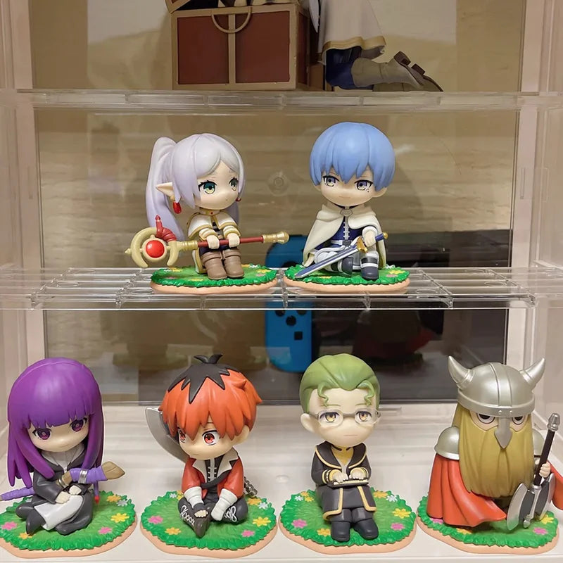 Anime Frieren Action Figures 6-Pack Set Cartoon Figurines Collectible Toys Gift