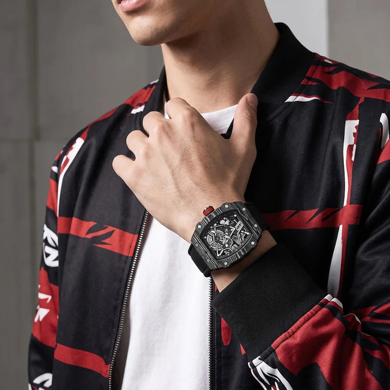 Unisex Ultra-Thin Quartz Watch with Luminous Display and Nylon Strap – Trendy Fashion Accessory for Men and Women