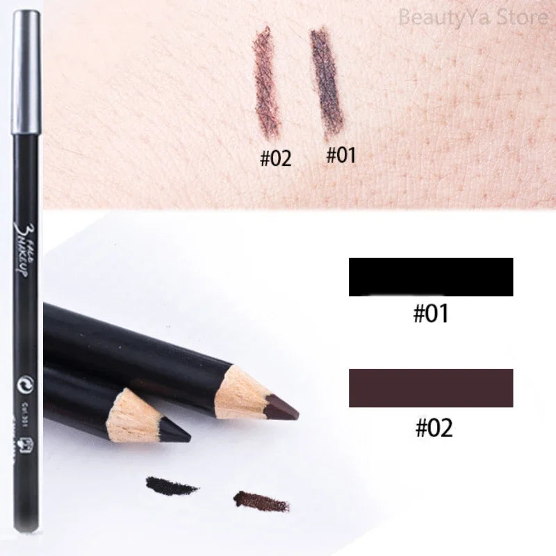 Waterproof Eyeliner & Eyebrow Pencil - Lasting Cosmetics for Precise Makeup