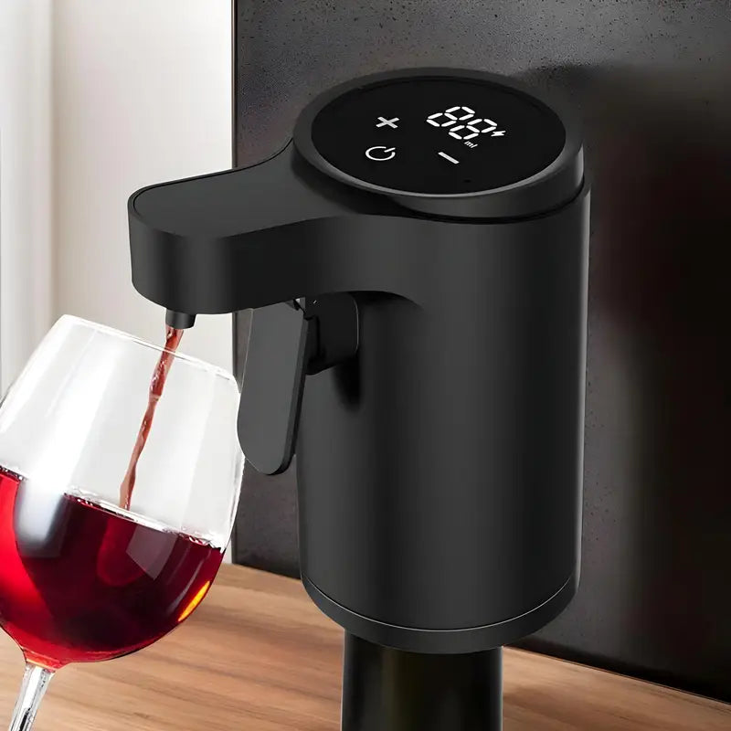 Automatic Wine Dispenser with Touch Screen Sensor Pump 4 Modes - Electric Liquor & Whiskey Decanter