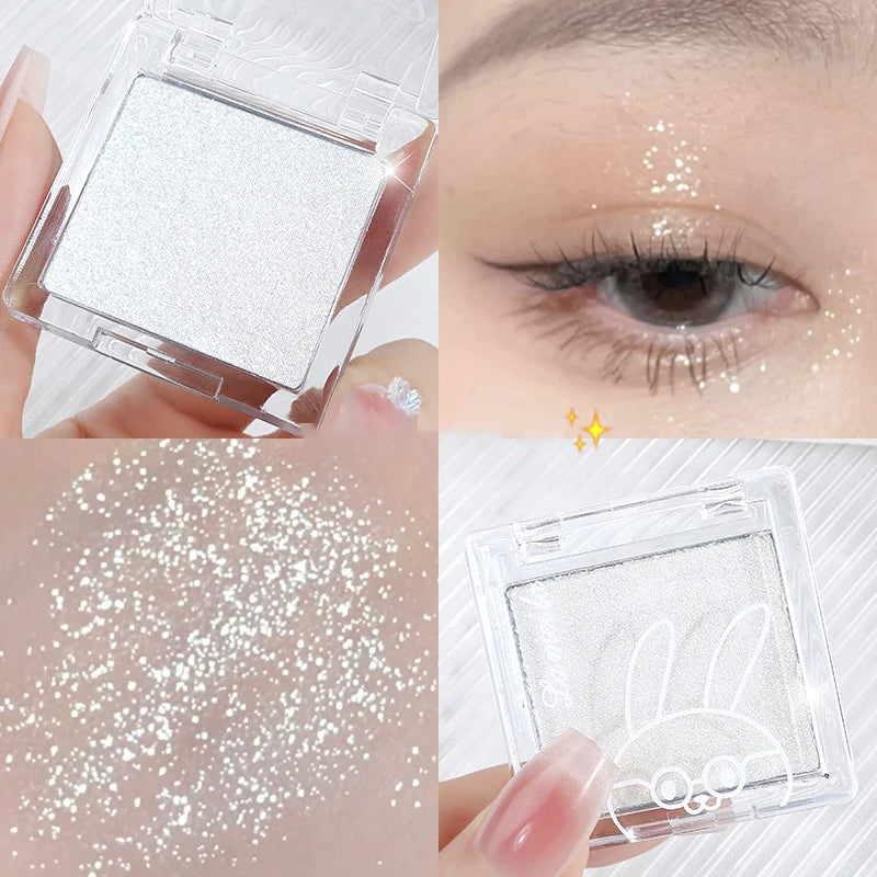 Monochrome Highlighter Palette with Brightening & Contouring Shades - Multiple Colors