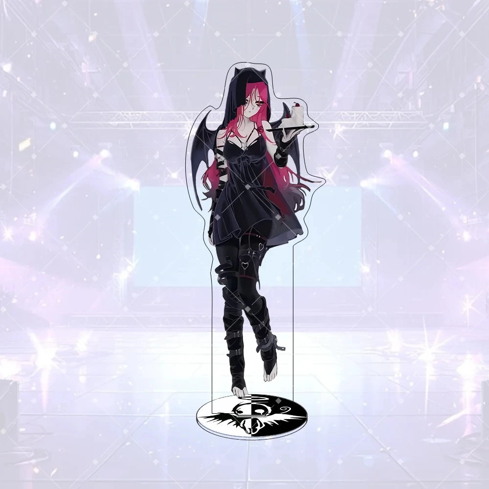 Anime Character Acrylic Stand Keychain Set - Cute Desktop Decor & Collectible