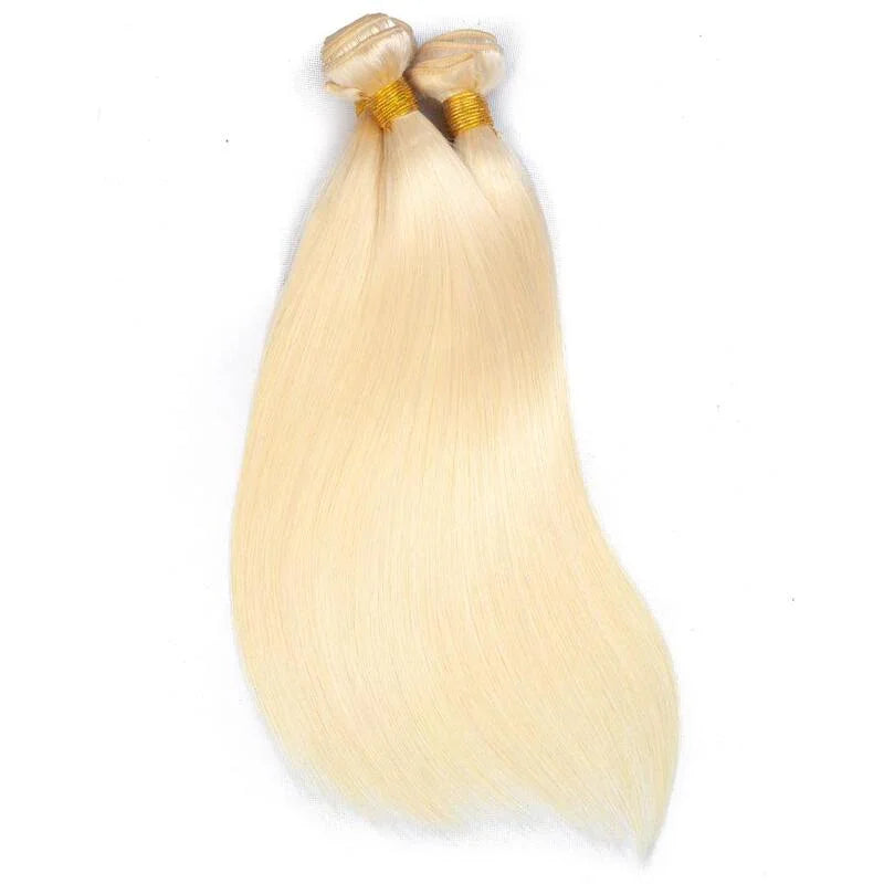Hair Extensions 613 Honey Blonde Bone Straight Virgin Brazilian Human Hair Bundles