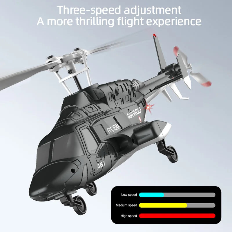 Remote Control Helicopter with Gyroscope & Altitude Hold for Beginners Kids Adults