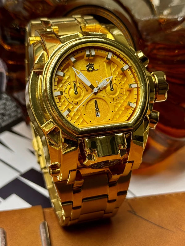 Luxury Men's Punk Style Watch - Unique Design & Durable Street Accessory